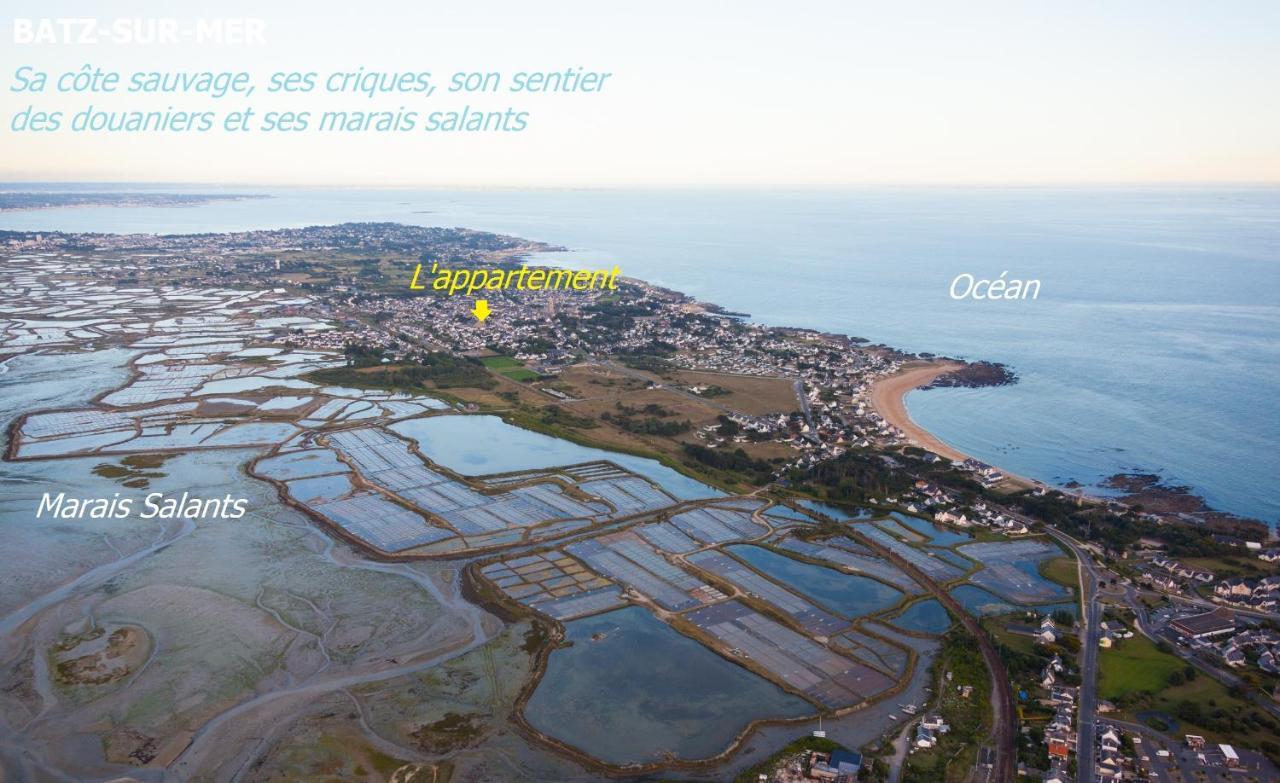Les Salins De Batz-Sur-Mer Eksteriør billede
